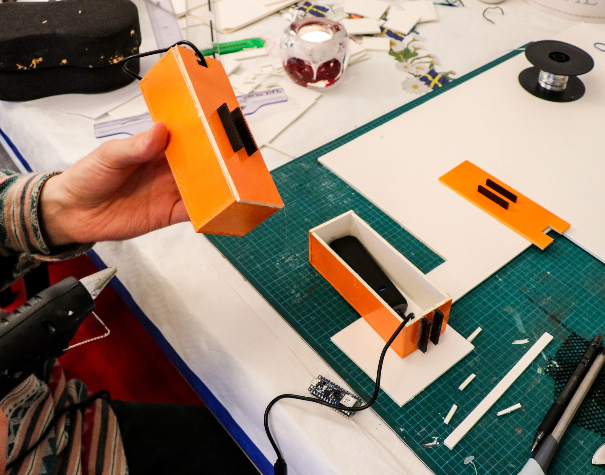 assembling the tangible kits